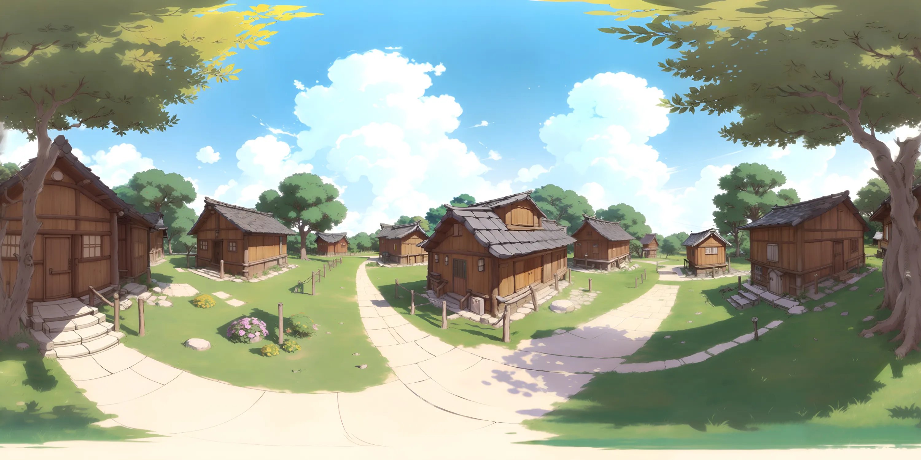 Title image of Simple Village